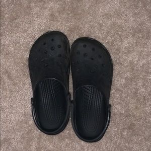 Black Crocs Size 9